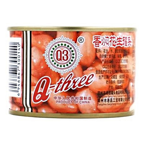 Q3 Canned Braised Peanuts 香焖花生170G X 48 X 1CTN