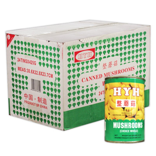 HYH Mushroom Canned 蘑菇罐头 425G